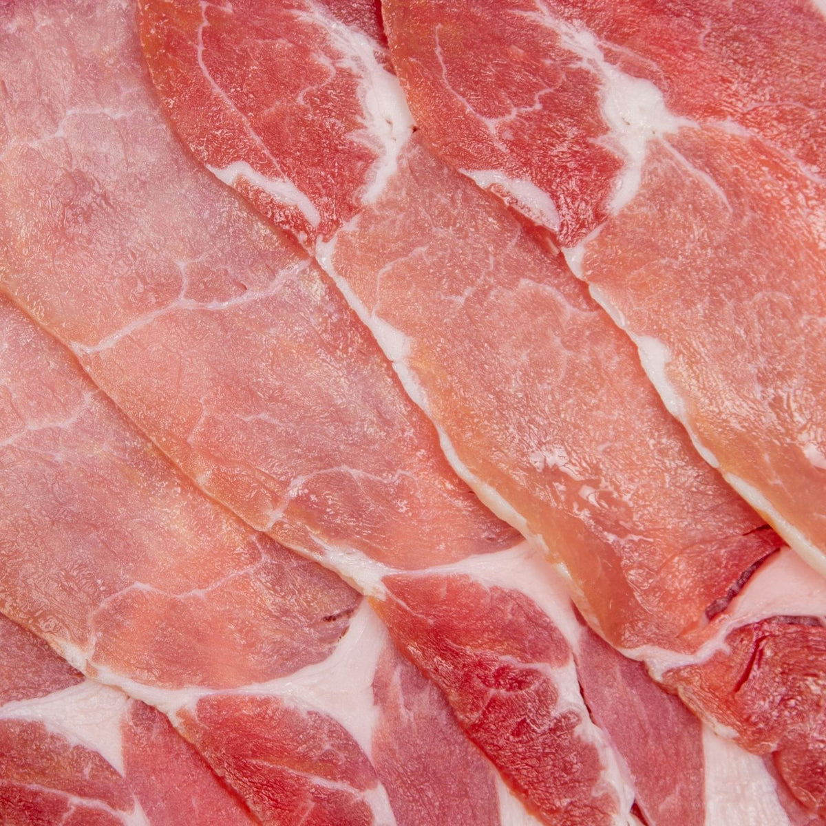 Dry-cured back bacon