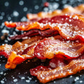 Smoked dry-cured streaky bacon